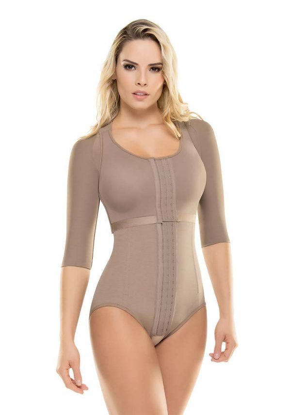 477 - Arms & Tummy Control Body Shaper with Removable Bra